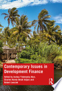 Contemporary Issues In Development Finance