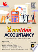 XamIdea Accountancy Class 12 CBSE  2020 21  Examination Book