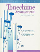 Alfred s Very First Tonechime Arrangements