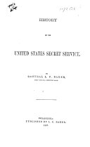 History of the United States Secret Service