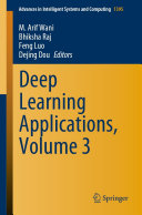 Deep Learning Applications  Volume 3