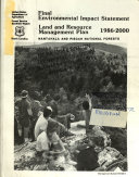 Nantahala National Forest (N.F.)/Pisgah National Forest (N.F.), Land and Resource(s) Management Plan (LRMP)