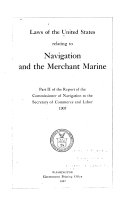 Navigation Laws of the United States