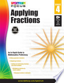 Spectrum Applying Fractions  Grade 4 Book