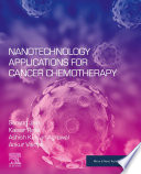 Nanotechnology Applications for Cancer Chemotherapy Book