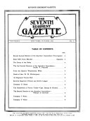 The Seventh Regiment Gazette