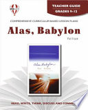 Alas, Babylon Novel Units Teacher Guide PDF Book By Novel Units