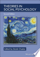 Theories in Social Psychology Book
