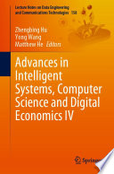 Advances in Intelligent Systems  Computer Science and Digital Economics IV
