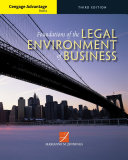 Cengage Advantage Books  Foundations of the Legal Environment of Business