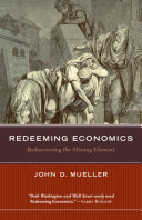Redeeming Economics Pdf/ePub eBook