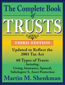 The Complete Book of Trusts, Third Edition, E-bk