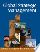Global Strategic Management Book