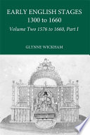 Part I   Early English Stages 1576 1600