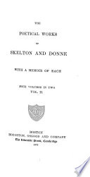 The Poetical Works of Skelton and Donne