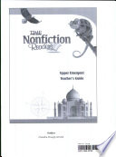 15295 TFK  NonFiction Readers Upper Emergent Teacher s Resource Guide