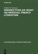 Perspectives of Irony on Medieval French Literature Pdf/ePub eBook