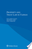 Property and Trust Law in Taiwan