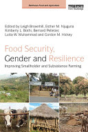 Food Security  Gender and Resilience