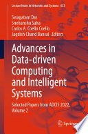 Advances in Data driven Computing and Intelligent Systems