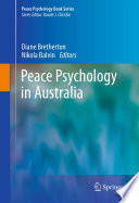 Peace Psychology in Australia Book