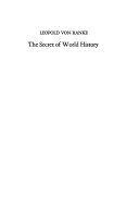 The Secret of World History