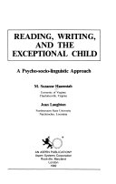 Reading Writing And The Exceptional Child