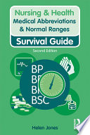 Medical Abbreviations   Normal Ranges Book PDF