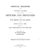 Official Register of the United States