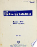 Energy Data Base