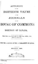 Journals of the House of Commons of Canada
