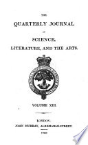 The Quarterly journal of science  literature and art