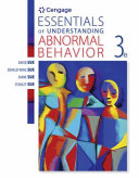 Essentials of Understanding Abnormal Behavior Book