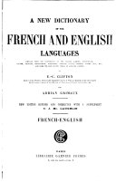 A New Dictionary of the French and English Languages