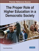 The Proper Role of Higher Education in a Democratic Society Pdf/ePub eBook