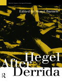 Hegel After Derrida [Pdf/ePub] eBook