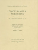 Corpus Vasorum Antiquorum: The J. Paul Getty Museum [Pdf/ePub] eBook