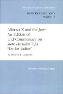 Alfonso X and the Jews