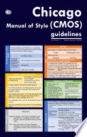 Chicago Manual of Style (CMOS) Guidelines in Tables (Quick Study CMOS)