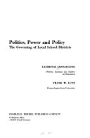 Politics  Power and Policy
