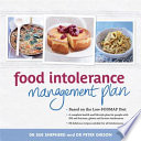 Food Intolerance Management Plan