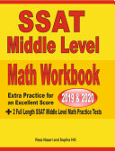 SSAT Middle Level Math Workbook 2019-2020