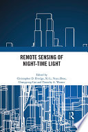 Remote Sensing of Night time Light