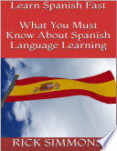 学西班牙语西班牙语你知道西班牙语的知识，知道该怎么说