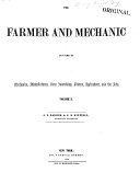 Farmer and Mechanic and American Cabinet of Mechanics, Manufactures, New Inventions, Science, Agriculture, and the Arts