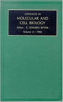 Advances in Molecular and Cell Biology Book