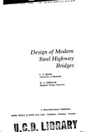 Design of Modern Steel Highway Bridges