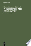 Philosophy and Psychiatry Book