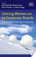 Getting Women on to Corporate Boards Book