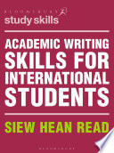 Academic Writing Skills for International Students Book